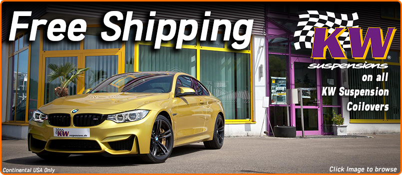 Free Shipping on KW Suspension Coilovers
